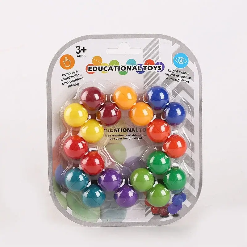 Rainbow Variety Changeable Fidget Toys For Anxiety