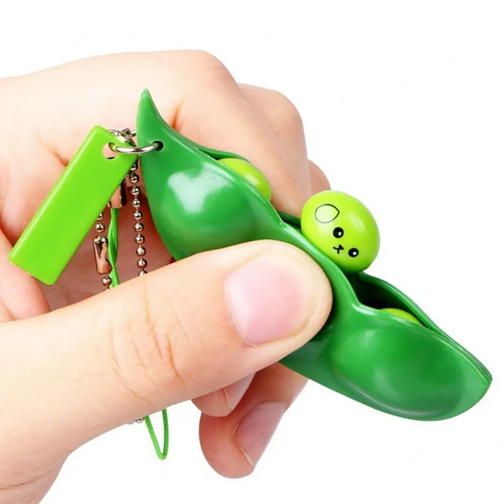 Portable Squeeze Bean Toy Relieve Sensory Fidget Toys