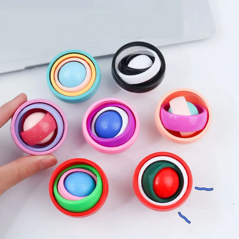 Ball Fidget Spinner ADHD Autism Stress Relief Finger