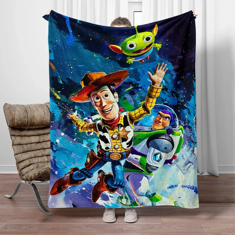 Toy Story Mania Blanket Seasonal blankets Used for sofas, beds