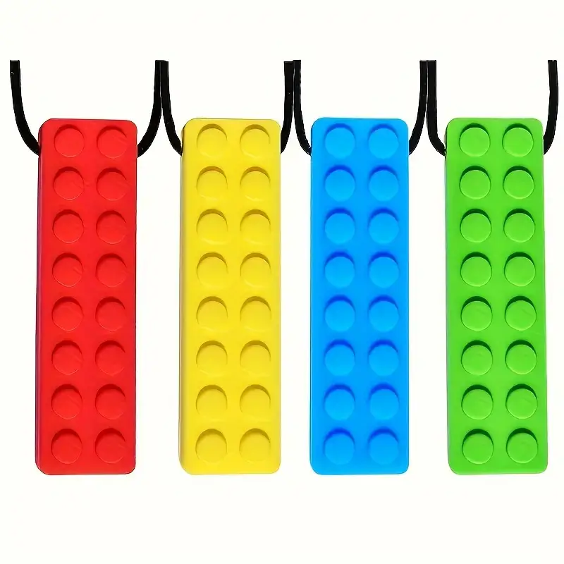 2pcs Cord-Free Adult Sensory Support Pendants – Durable Oral Exercise Tools