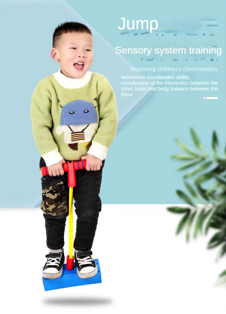Gifts for 3+Old Boys Girls Foam Pogo Jumper for Kids Outdoor Toys for Autistic Kids Toy