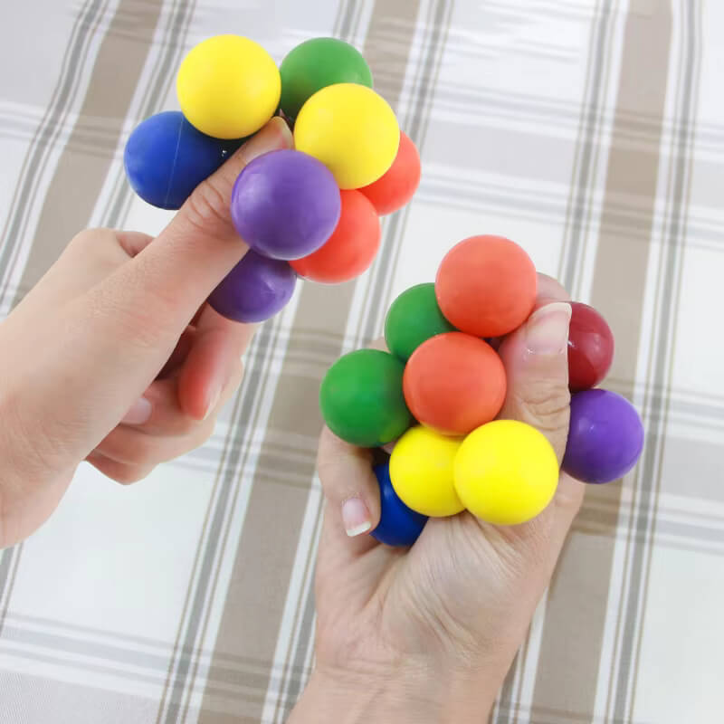 Scroll Atomic Irritability Balls Kids Sensory Stress Relief Toys Autism Kids Gifts