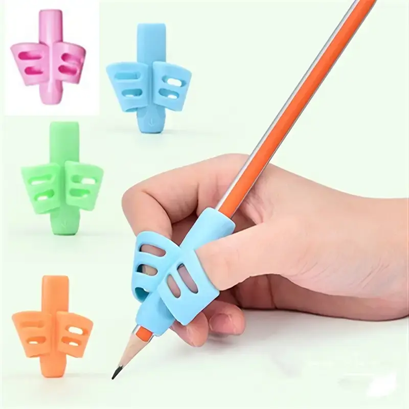 Students’ Stationery Grip Pen Holder, Correcting Posture For Writing With Two Fingers