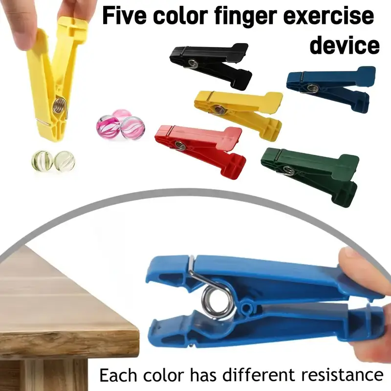 Grip Strengthener Hand Exerciser, Finger Trainer for Rehabilitation, Uncharged Finger Grip Strengthening Device