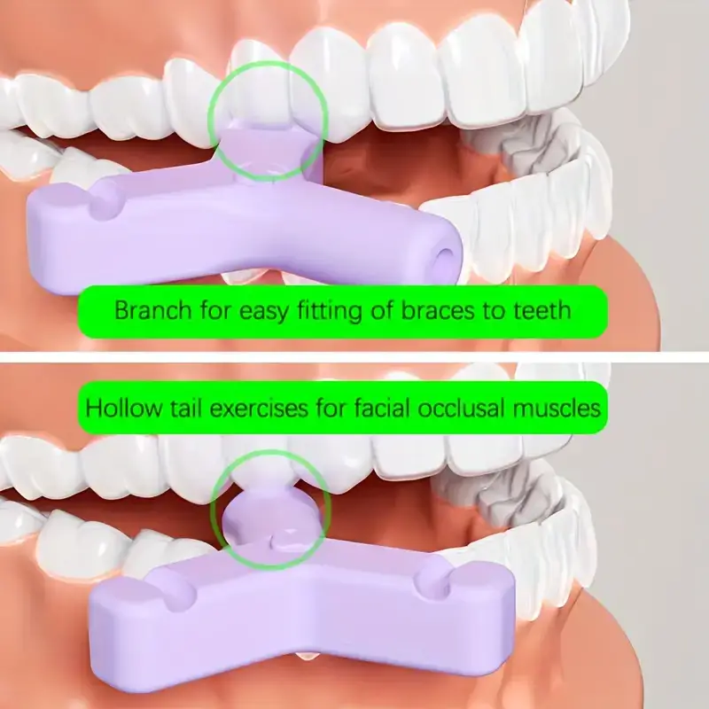 A Chew Stick for Teeth, Made of Food-Grade Material, Helps Alleviate Tooth Wear, Suitable for Strengthening The Jaw And Improving Pronunciation