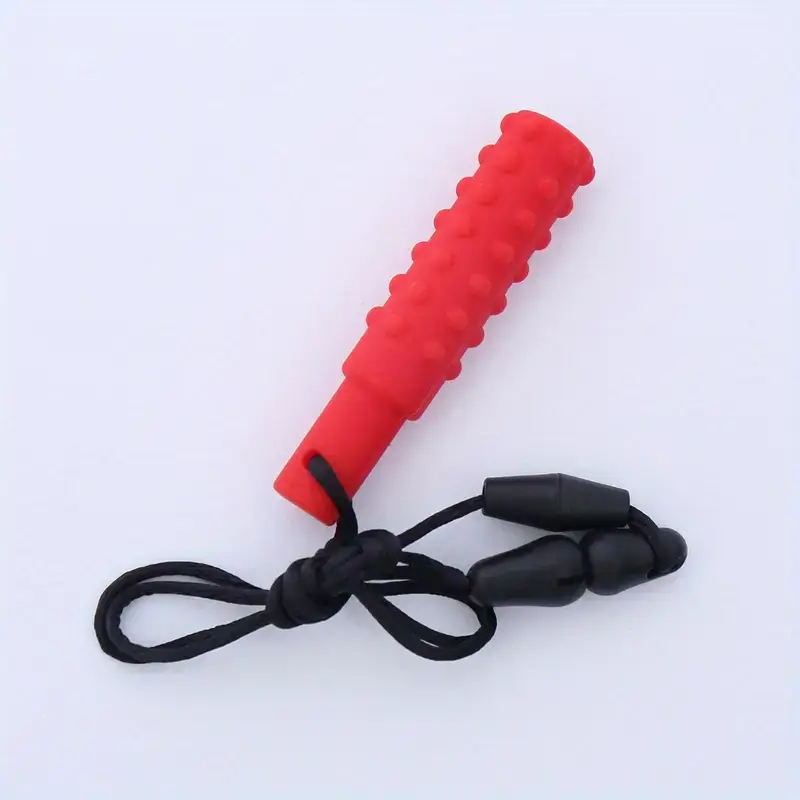 Sensory Chew Necklaces for Autism, Featuring Silicone Oral Motor Development Pendants in Random Colors