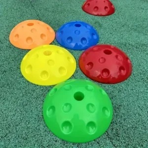 5pcs Colorful Sensory Training Stepping Stones - High-Index Plastic with Textured Surface for Enhanced Coordination & Balance