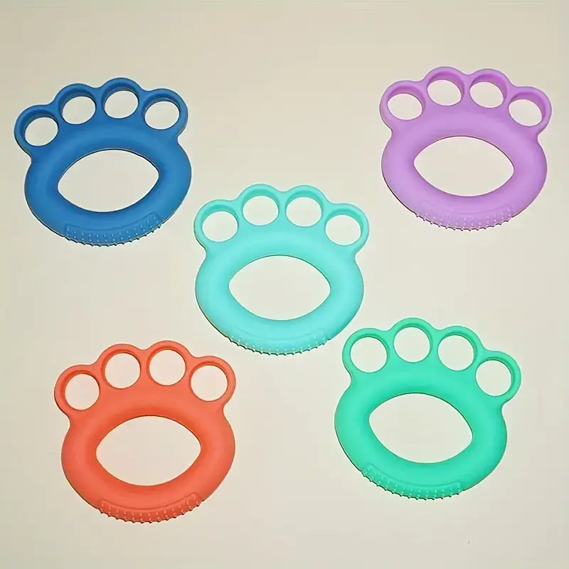 Silicone Grip Ring, Suitable For Fingers Stretching, Hand Strength Training, Rehabilitation